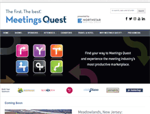 Tablet Screenshot of meetingsquest.com